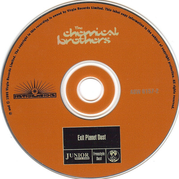 The Chemical Brothers : Exit Planet Dust (CD, Album, P/Mixed)