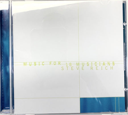 Steve Reich : Music For 18 Musicians (CD, Album, RP, O-c)