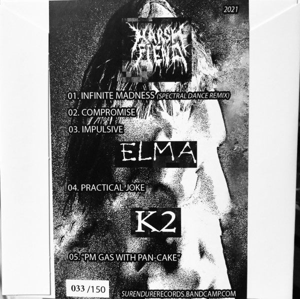 Harshfiend / Elma / K2 : Harshfiend / Elma / K2 (CDr, Ltd, Num)