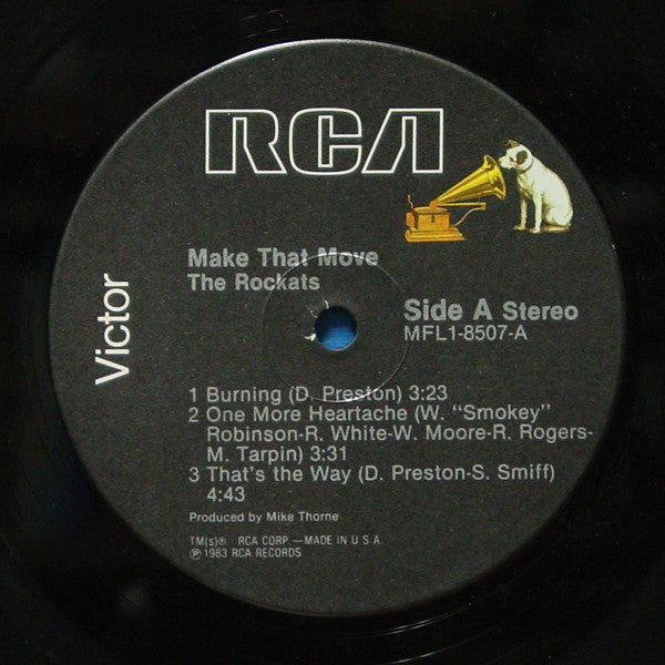 The Rockats : Make That Move (LP, MiniAlbum)
