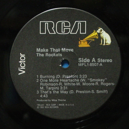 The Rockats : Make That Move (LP, MiniAlbum)