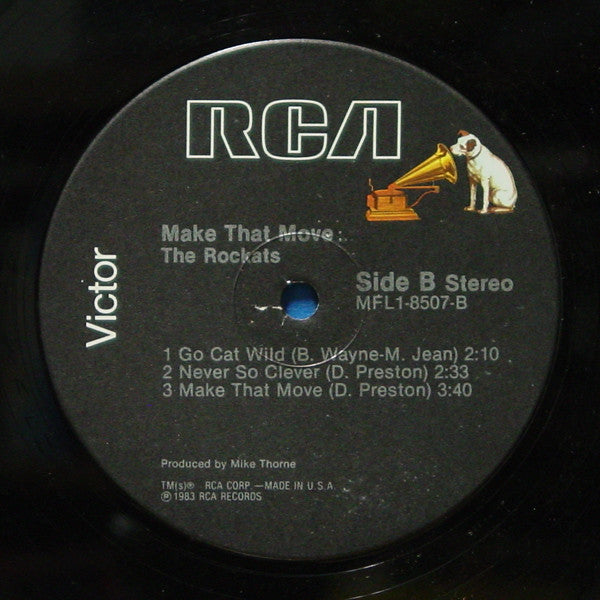 The Rockats : Make That Move (LP, MiniAlbum)