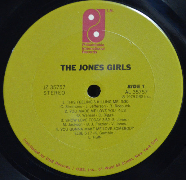 THE JONES GIRLS LP レコード盤 USオリジナル JZ35757 Buy The Jones Girls : The Jones Girls (LP, Album) from our record