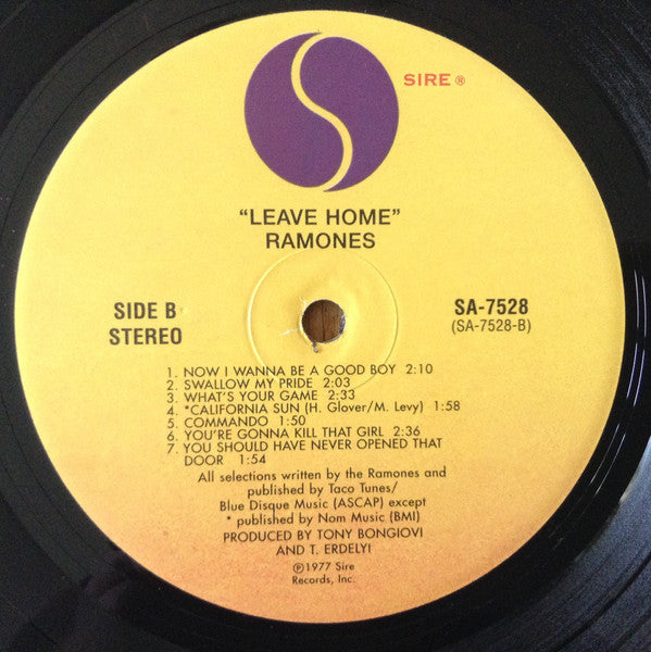 Ramones : Leave Home (LP, Album, Ltd, RE, 180)
