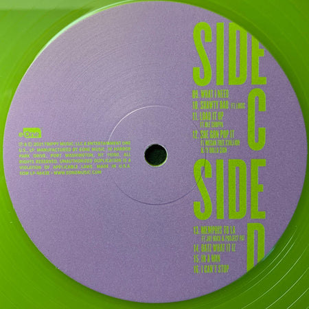 Juicy J : The Hustle Continues (LP, Orc + LP, Gre + Album, RSD, Ltd, 180)