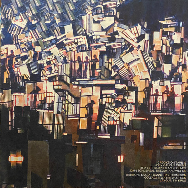 Crooks On Tape (2) : Prime Time / More Dismay (7", Shape, S/Sided, Ltd, Pic, Lat)