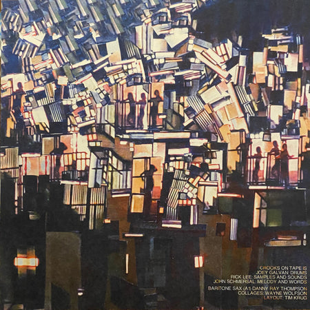 Crooks On Tape (2) : Prime Time / More Dismay (7", Shape, S/Sided, Ltd, Pic, Lat)