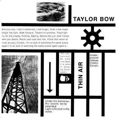 Taylor Bow : Thin Air (LP, Album)