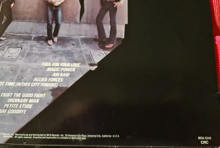 Triumph (2) : Allied Forces (LP, Album, Club)