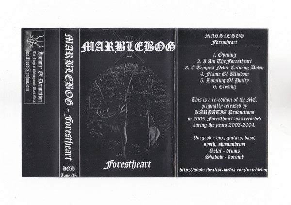 Marblebog : Forestheart (Cass, Album, Ltd, RE)