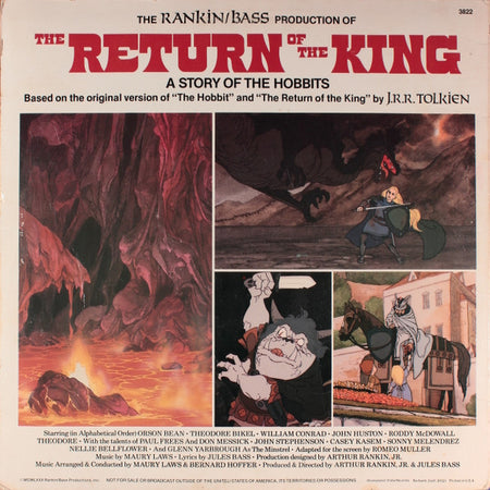 Various : The Return Of The King (A Story Of The Hobbits) (LP, Album)