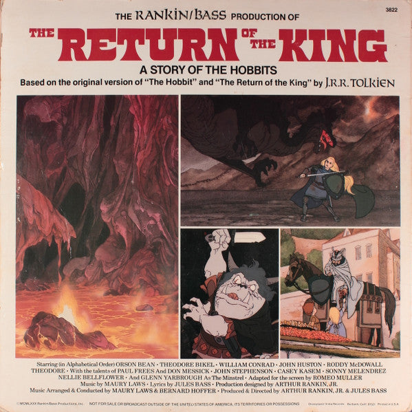 Various : The Return Of The King (A Story Of The Hobbits) (LP, Album)