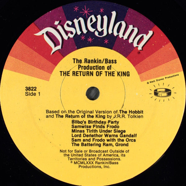 Various : The Return Of The King (A Story Of The Hobbits) (LP, Album)