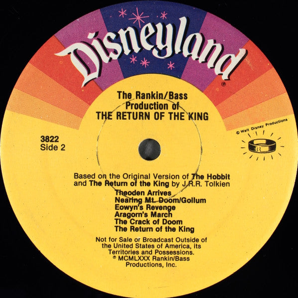 Various : The Return Of The King (A Story Of The Hobbits) (LP, Album)