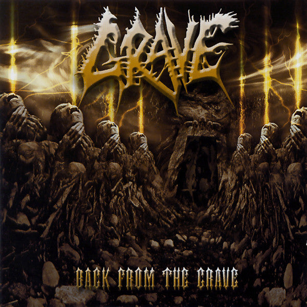 Grave (2) : Back From The Grave + Bonus Demos CD (CD, Album + CD, Comp)