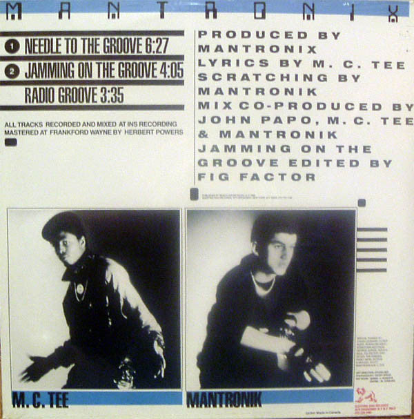 Mantronix : Needle To The Groove (12")