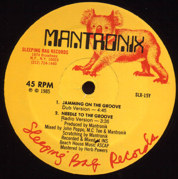 Mantronix : Needle To The Groove (12")
