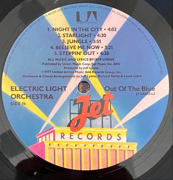 Electric Light Orchestra : Out Of The Blue (2xLP, Album, Pla)