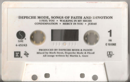 Depeche Mode : Songs Of Faith And Devotion (Cass, Album, Club)