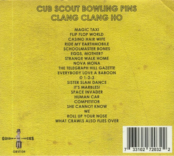 Cubscout Bowling Pins : Clang Clang Ho (CD, Album)