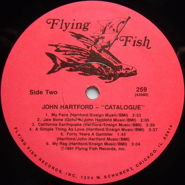 John Hartford : Catalogue (LP, Album, RE)
