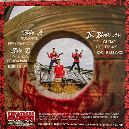 The Joe Blows : Guillotine (7", EP, Bla)