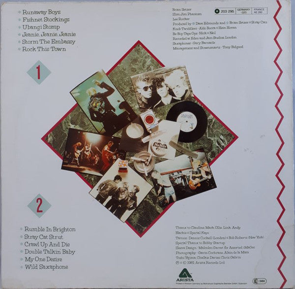 Stray Cats : Stray Cats (LP, Album, RP)