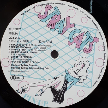 Stray Cats : Stray Cats (LP, Album, RP)