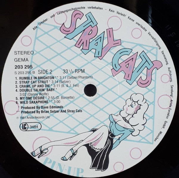 Stray Cats : Stray Cats (LP, Album, RP)