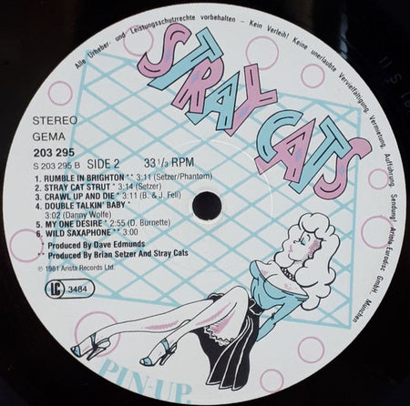 Stray Cats : Stray Cats (LP, Album, RP)