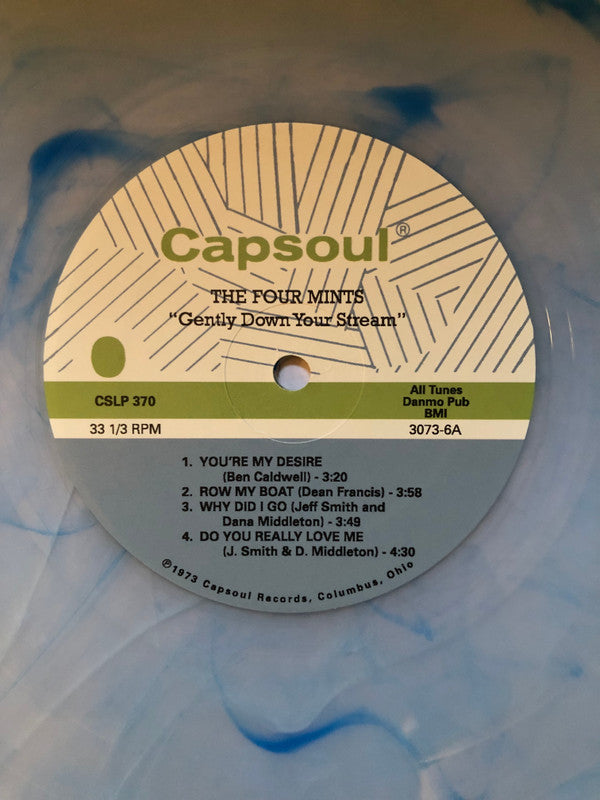 The Four Mints : Gently Down Your Stream (LP, Album, RE, Blu)
