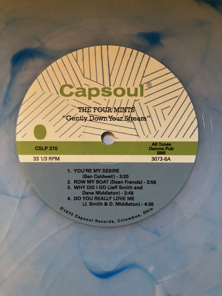 The Four Mints : Gently Down Your Stream (LP, Album, RE, Blu)
