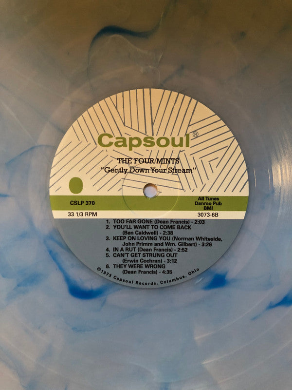 The Four Mints : Gently Down Your Stream (LP, Album, RE, Blu)