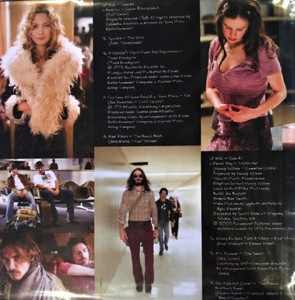 Various : Almost Famous (Music From The Motion Picture) (2xLP, Album, Comp, RE)