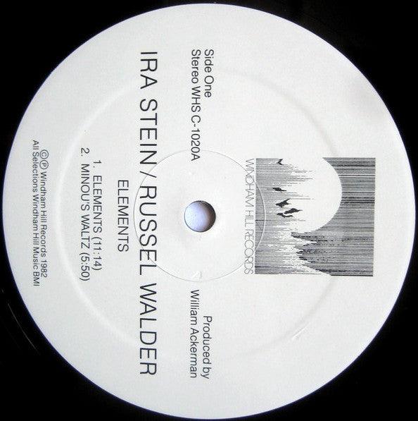 Ira Stein / Russel Walder* : Elements (LP, Album, RTI)