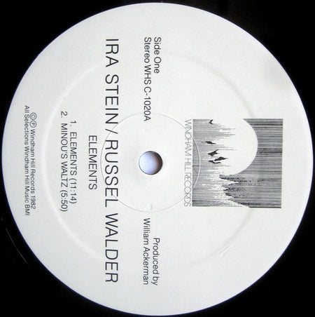 Ira Stein / Russel Walder* : Elements (LP, Album, RTI)