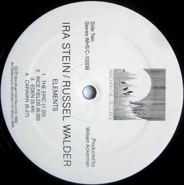 Ira Stein / Russel Walder* : Elements (LP, Album, RTI)