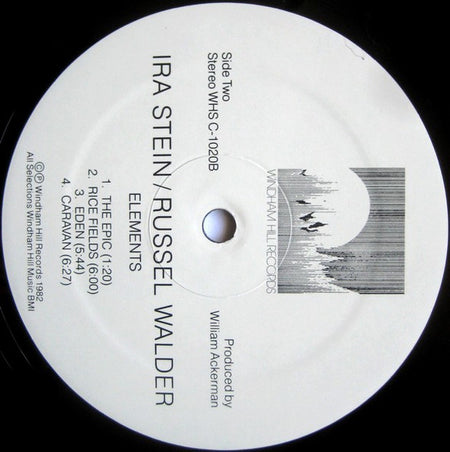 Ira Stein / Russel Walder* : Elements (LP, Album, RTI)