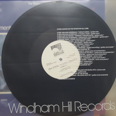 Ira Stein / Russel Walder* : Elements (LP, Album, RTI)