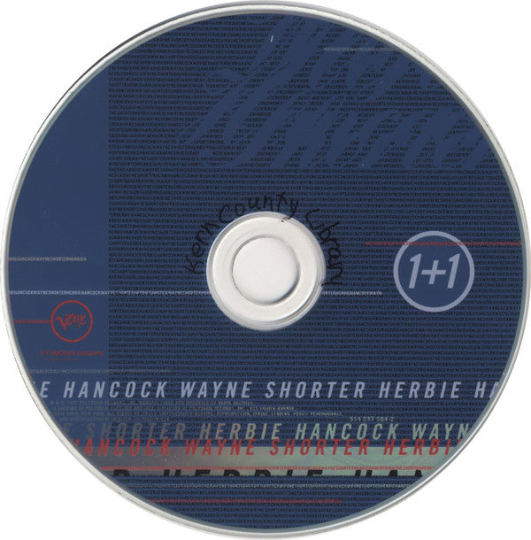 Herbie Hancock, Wayne Shorter : 1+1 (CD, Album)