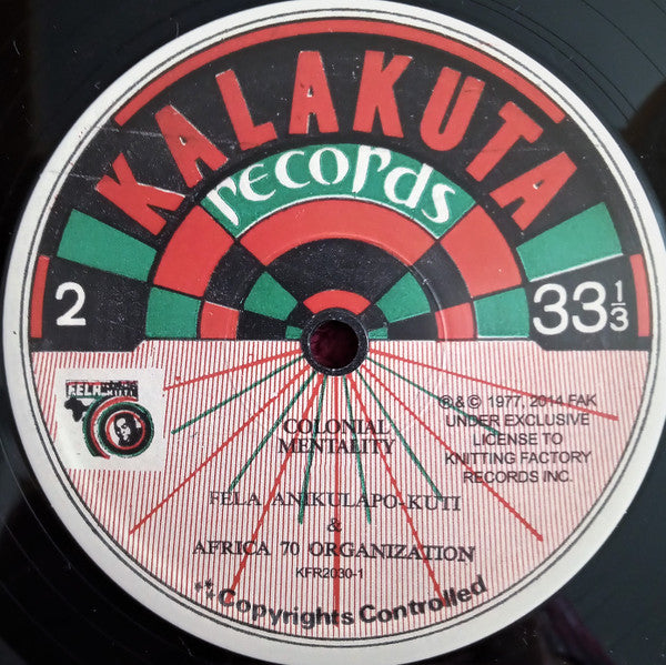 Fẹla* And The Afrika 70* : Sorrow Tears And Blood (LP, Album, RE)