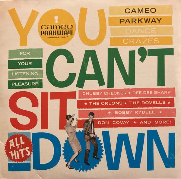 Various : You Can't Sit Down (Cameo Parkway Dance Crazes 1958-1964) (2xLP, RSD, Comp, RM, Yel)