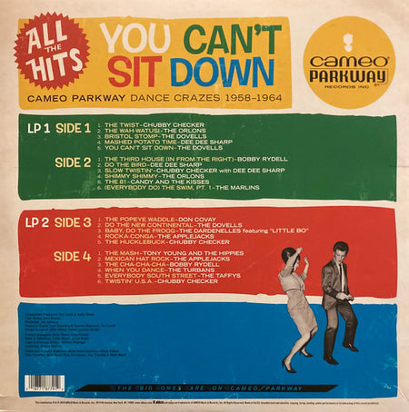 Various : You Can't Sit Down (Cameo Parkway Dance Crazes 1958-1964) (2xLP, RSD, Comp, RM, Yel)