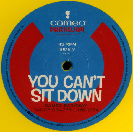 Various : You Can't Sit Down (Cameo Parkway Dance Crazes 1958-1964) (2xLP, RSD, Comp, RM, Yel)