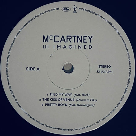 Paul McCartney : McCartney III Imagined (2xLP, Album)