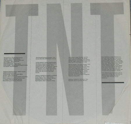 TNT (15) : Tell No Tales (LP, Album)