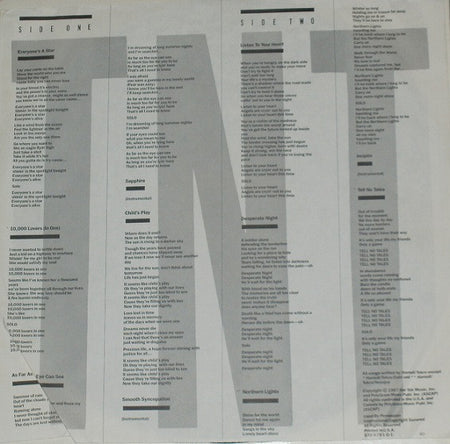 TNT (15) : Tell No Tales (LP, Album)