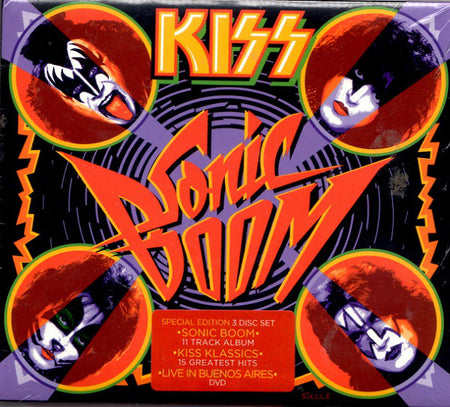 KISS : Sonic Boom (CD, Album, Wal + CD, Album + DVD-V, NTSC + Qua)