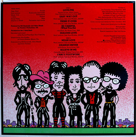 The J. Geils Band : Hotline (LP, Album, RP, PR)