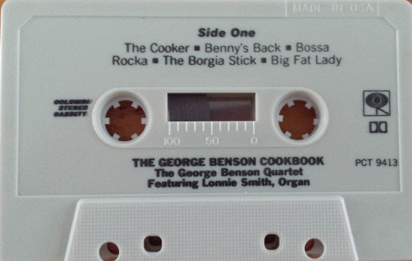 The George Benson Quartet Featuring Lonnie Smith : The George Benson Cookbook (Cass, Album, RE, Dol)